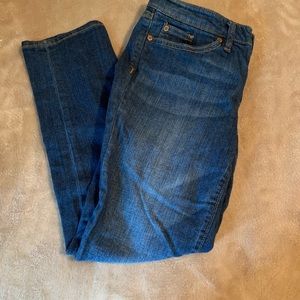 Gap 3/4 skinny jeans size 4